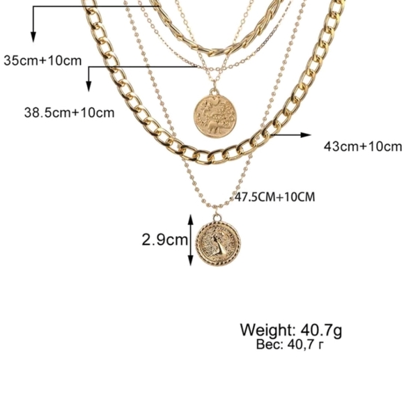 Layered Necklace - Picture 5 of 7